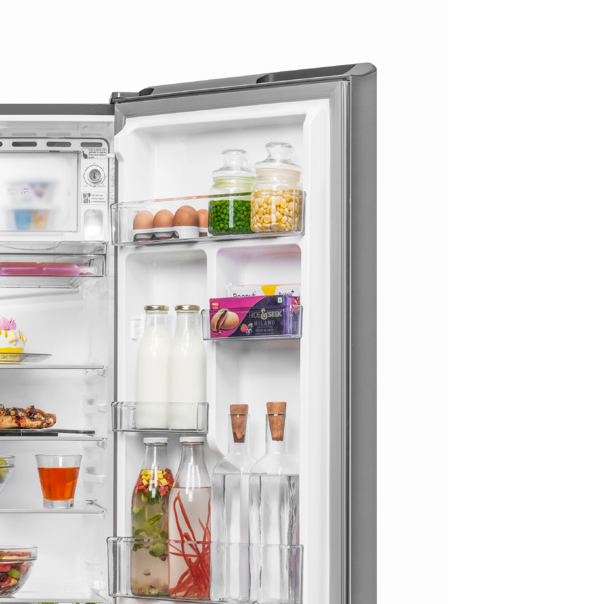 Haier 215L 2 Star Nickle Steel Single Door Refrigerator 